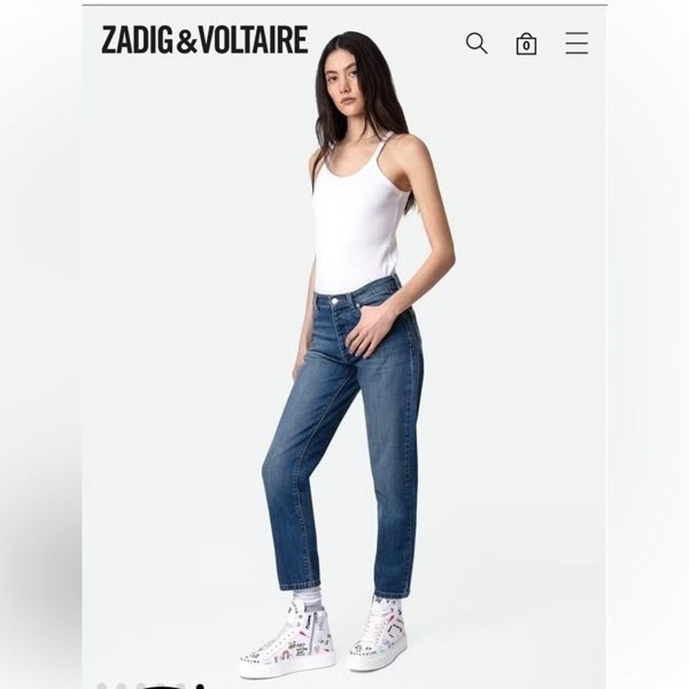 Zadig & Voltaire Flash Chunky High-Top Sneakers New size 7US/38FR Humberto Cruz - Picture 14 of 15